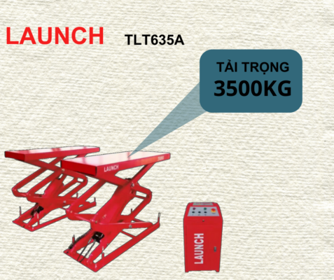Cầu nâng cắt kéo âm nền nâng bụng 3,5 tấn LAUNCH TLT635A